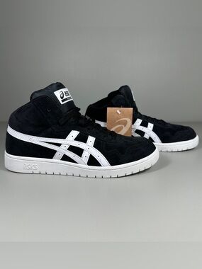 Asics Skateboarding Japan Pro Mid Top Black Suede Skate Shoes